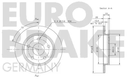 EUROBRAKE 5815202522