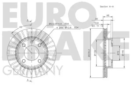 EUROBRAKE 5815202525