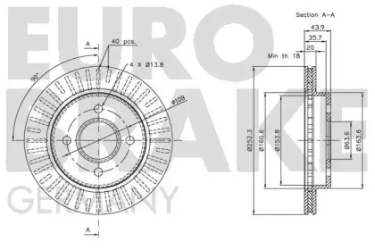 EUROBRAKE 5815202535