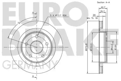 EUROBRAKE 5815202539