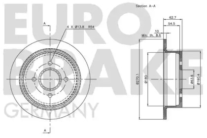 EUROBRAKE 5815202541