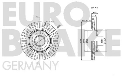 EUROBRAKE 5815202549