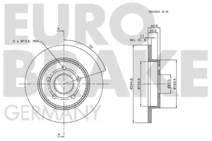 EUROBRAKE 5815202558