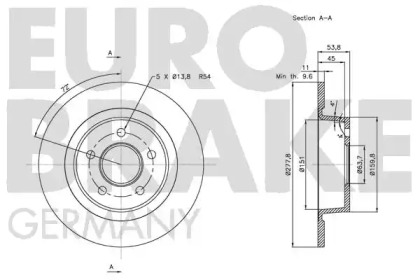 EUROBRAKE 5815202564