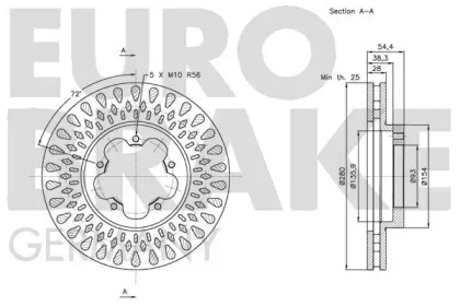 EUROBRAKE 5815202575