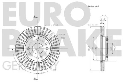 EUROBRAKE 5815202580