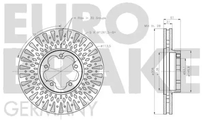 EUROBRAKE 5815202594