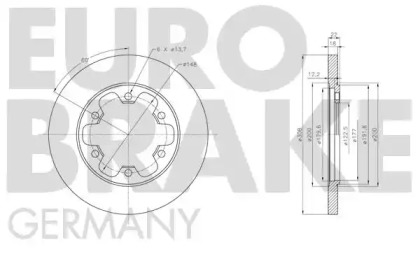 EUROBRAKE 5815202596