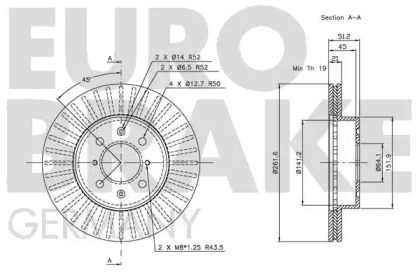 EUROBRAKE 5815202608