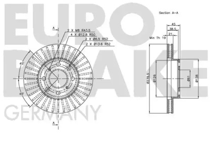 EUROBRAKE 5815202615