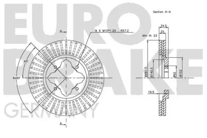 EUROBRAKE 5815202618