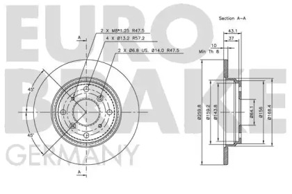 EUROBRAKE 5815202619