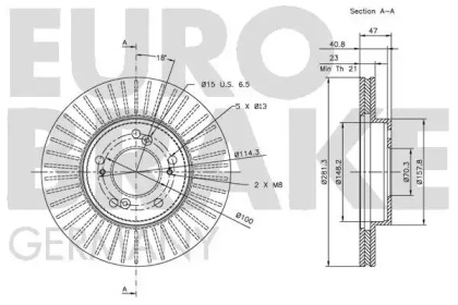 EUROBRAKE 5815202622