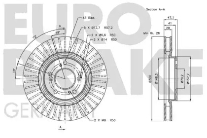 EUROBRAKE 5815202624