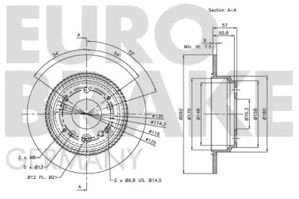 EUROBRAKE 5815202631