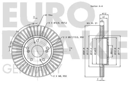 EUROBRAKE 5815202636