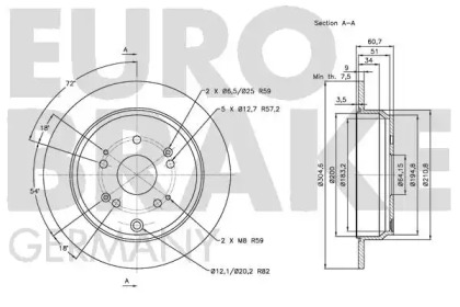 EUROBRAKE 5815202642