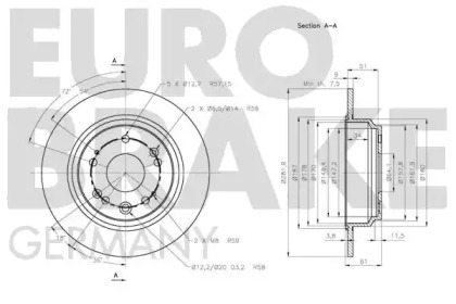 EUROBRAKE 5815202645