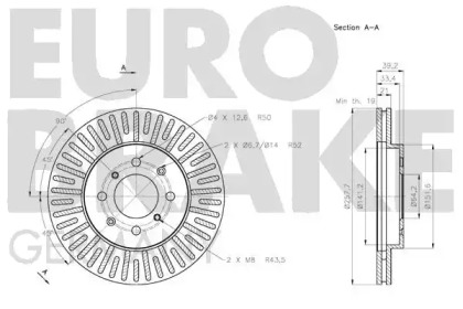 EUROBRAKE 5815202647