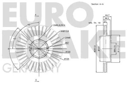 EUROBRAKE 5815202648