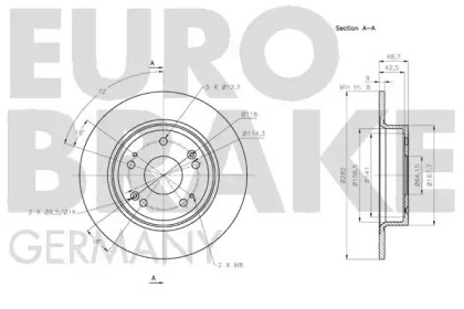 EUROBRAKE 5815202650