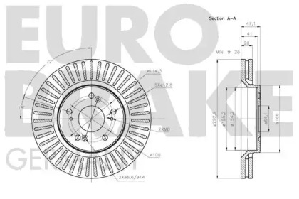 EUROBRAKE 5815202653