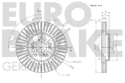 EUROBRAKE 5815202658