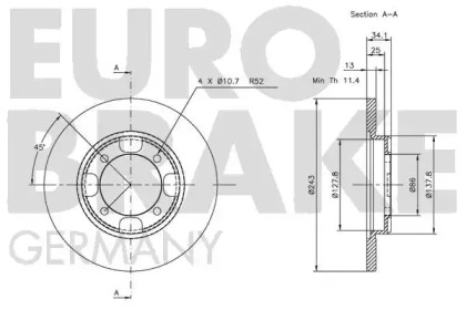 EUROBRAKE 5815203005