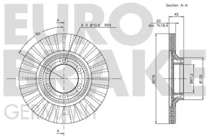 EUROBRAKE 5815203006