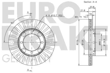 EUROBRAKE 5815203011