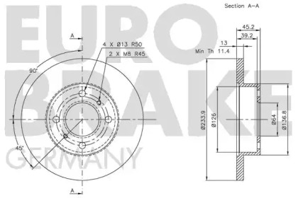 EUROBRAKE 5815203018