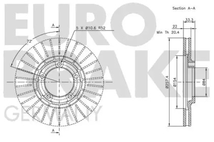 EUROBRAKE 5815203023