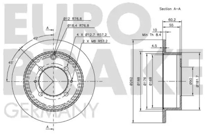 EUROBRAKE 5815203024