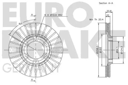 EUROBRAKE 5815203026