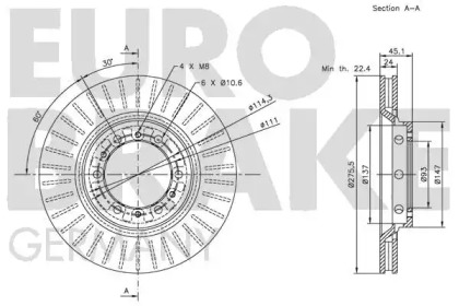 EUROBRAKE 5815203030