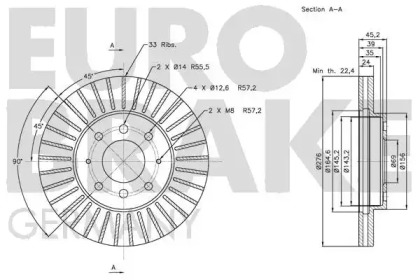 EUROBRAKE 5815203032