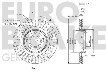 EUROBRAKE 5815203043