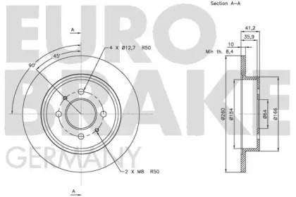 EUROBRAKE 5815203045