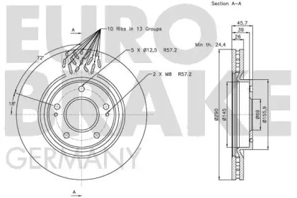 EUROBRAKE 5815203046