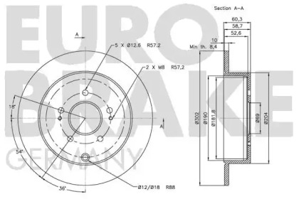 EUROBRAKE 5815203047