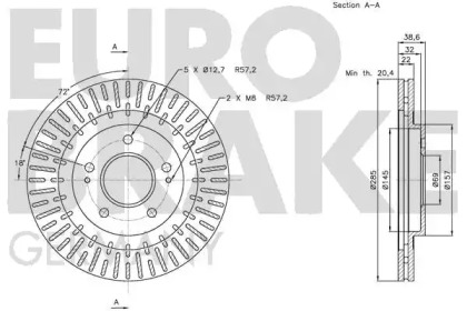 EUROBRAKE 5815203048