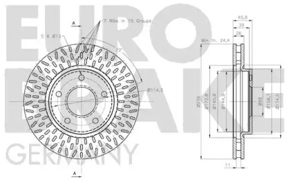 EUROBRAKE 5815203057