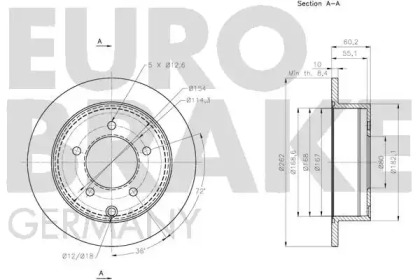 EUROBRAKE 5815203058