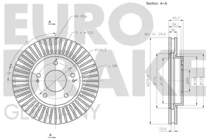 EUROBRAKE 5815203060