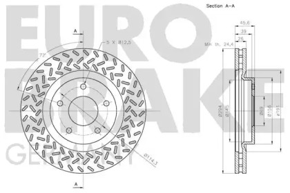 EUROBRAKE 5815203082