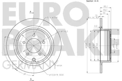 EUROBRAKE 5815203083