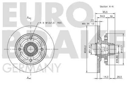 EUROBRAKE 5815203206