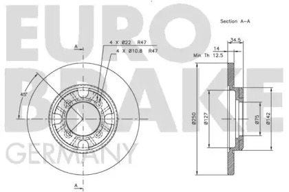 EUROBRAKE 5815203211