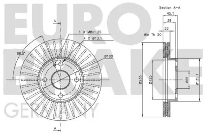 EUROBRAKE 5815203232