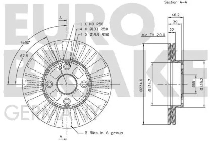 EUROBRAKE 5815203234